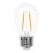 Belle Luci Belle Luci Holiday Bright Lights S14 E26 (Medium) Filament LED Bulb Warm White 1.5 Watt Equivalence BLBUS14D25W - alternate 3